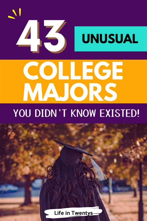 Unusual College Majors .